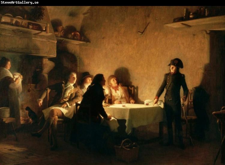 Jean Lecomte Du Nouy The supper of Beaucaire